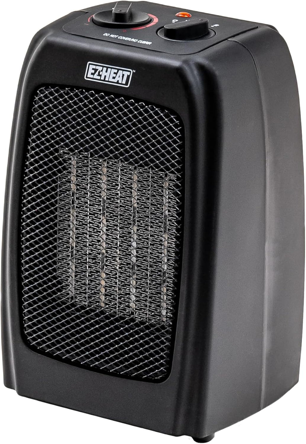 Electric Ceramic Portable Space Heater with Thermostat and Fan, Built-In Overheat Sensor, and Safety Tip-Over Switch, ST-MTPTC113