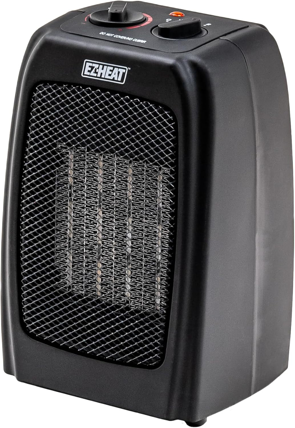 Electric Ceramic Portable Space Heater with Thermostat and Fan, Built-In Overheat Sensor, and Safety Tip-Over Switch, ST-MTPTC113